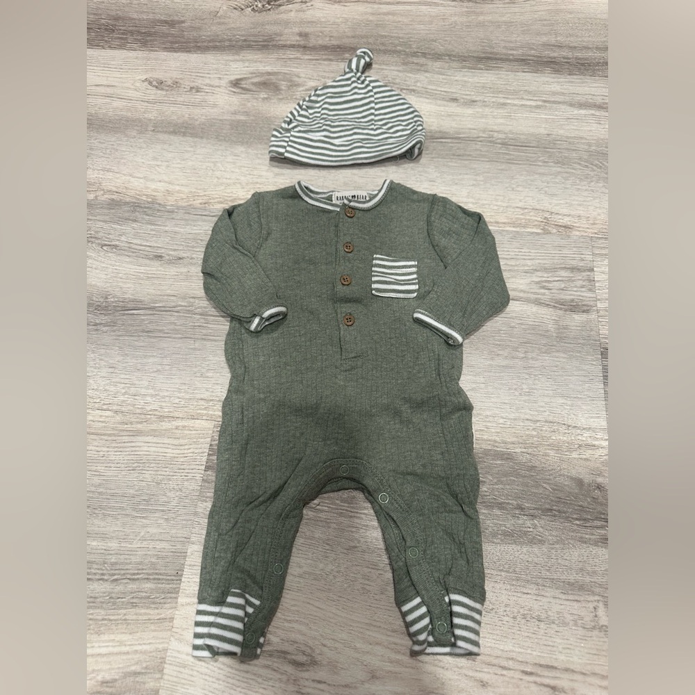 Rabbit & bear matching set